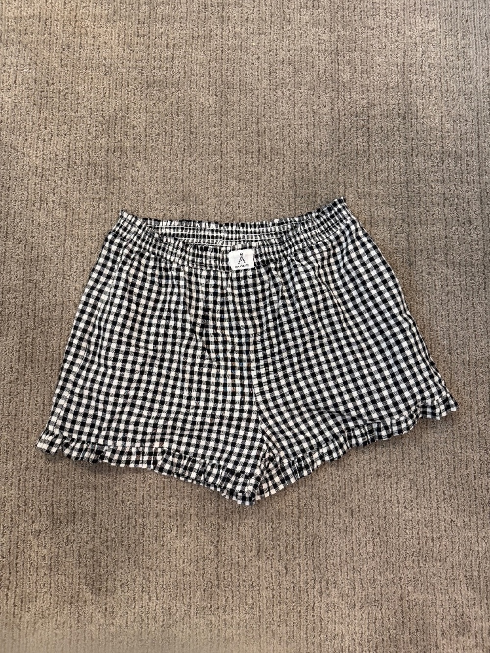 Women’s Anrabess XL gingham shorts